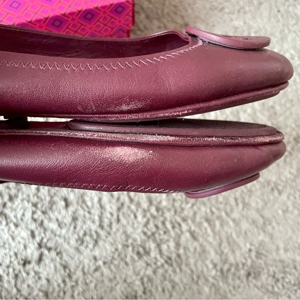 Tory Burch Minnie Ballet Flat Shiraz - Picture 12 of 14